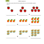 Ukg Worksheets Math Addition Worksheets Kindergarten Math Addition