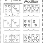 Valentine s Day WS In 2020 Kindergarten Addition Worksheets