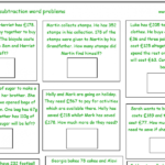 Year 3 Addition And Subtraction Word Problems TeachTeach